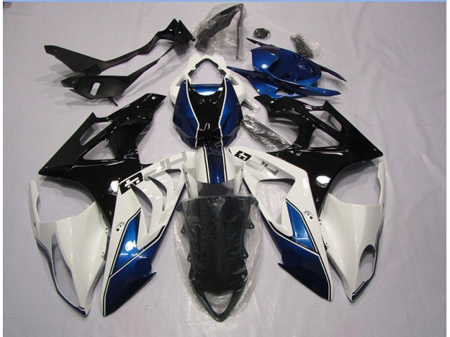 BMW S1000RR 2009-2014 - Blanco Azul