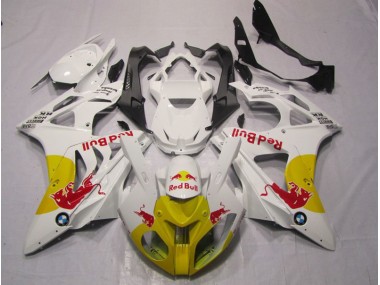 BMW S1000RR 2009-2014 - Amarillo Blanco RedBull