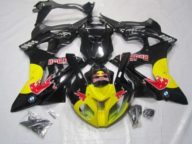 BMW S1000RR 2009-2014 - Amarillo Negro RedBull