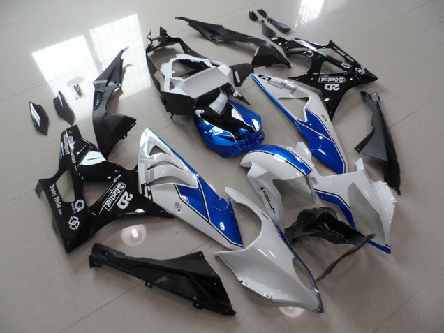 BMW S1000RR 2009-2014 - Blanco Azul Negro