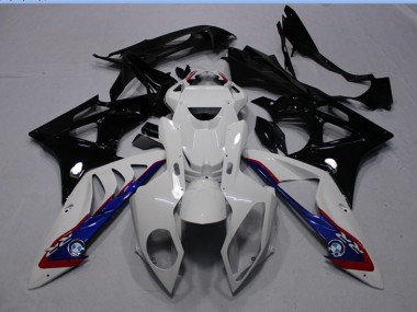 BMW S1000RR 2009-2014 - Blanco Negro Azul