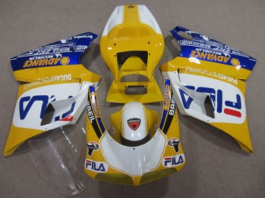 Ducati 748 1993-2005 - Amarillo Blanco Fila