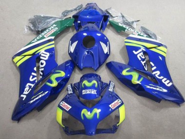 Honda CBR 1000 RR 2004-2005 - Azul Movistar Castrol