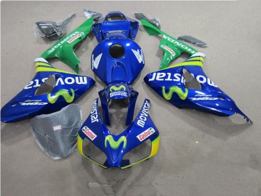 Honda CBR 1000 RR 2006-2007 - Azul Movistar Castrol