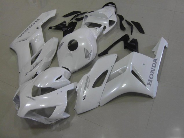 Honda CBR 1000 RR 2006-2007 - Blanco con Plata Calcomanías