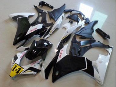 Honda CBR 500 RR 2013-2015 - Negro Blanco Denso Rizoma 14