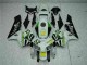 Honda CBR 600 RR 2005-2006 - Blanco Amarillo Verde 52