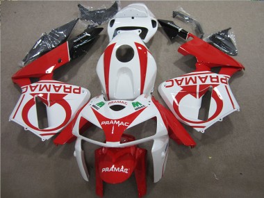 Honda CBR 600 RR 2005-2006 - Rojo Blanco PRAMAC