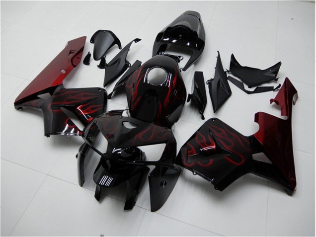 Honda CBR 600 RR 2005-2006 - Rojo Llama Negro