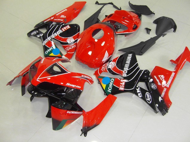 Honda CBR 600 RR 2005-2006 - Rojo Negro Jomo