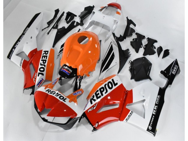 Honda CBR 600 RR 2013-2021 - Rojo Blanco Naranja Repsol