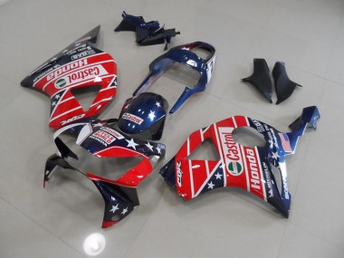 Honda CBR 900 RR 954 2002-2003 - Azul Rojo Cycle World Castrol