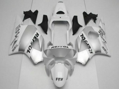 Honda CBR 900 RR 954RR 2002-2003 - Blanco Plata Negro Repsol