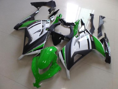 Kawasaki ZX 300R 2013-2016 - Verde Negro & Blanco