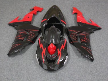 Kawasaki ZX10R 2006-2007 - Negro Rojo