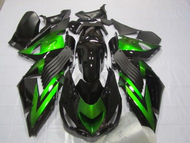 Kawasaki ZX14R ZZR 1400 2006-2011 - Negro Verde