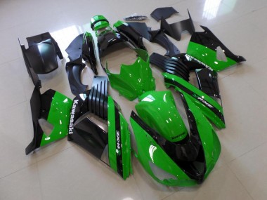 Kawasaki ZX14R ZZR 1400 2006-2011 - Verde & Negro