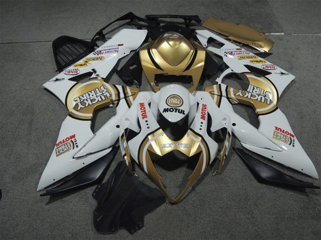 Suzuki GSXR 1000 K5 2005-2006 - Blanco Oro Lucky Strike Motul