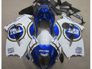 Suzuki GSXR 1300 Hayabusa 1996-2007 - Azul Motul Blanco Lucky Strike