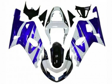 Suzuki GSXR 600 / 750 K1 K2 K3 2001-2003 - Azul Blanco