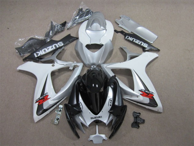 Suzuki GSXR 600 K6 2006-2007 - Negro Blanco