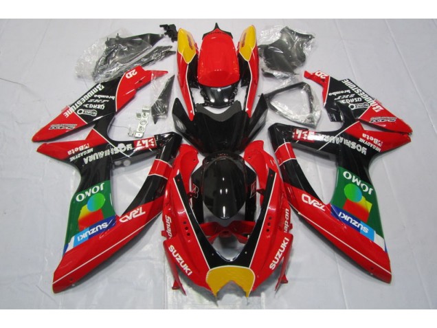 Suzuki GSXR 600 K8 2008-2010 - Rojo Negro Jomo