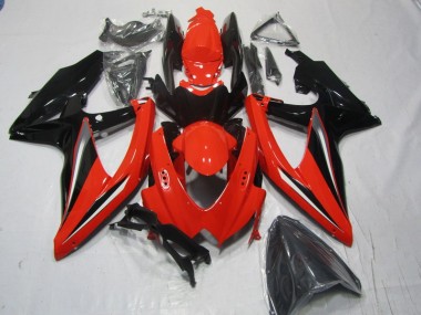 Suzuki GSXR 600 K8 2008-2010 - Rojo Negro