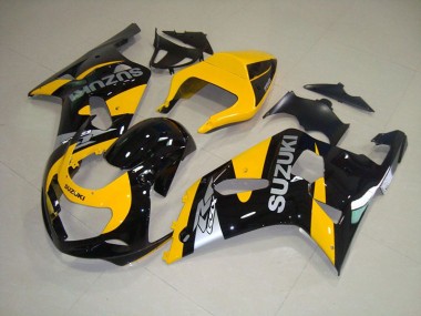 Suzuki GSXR 750 K1 K2 K3 2001-2003 - Amarillo Negro