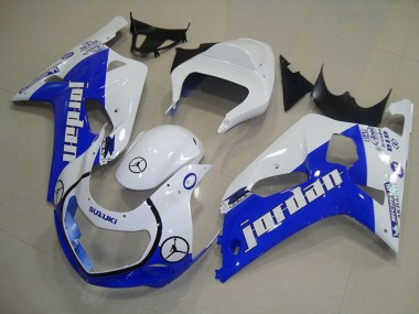 Suzuki GSXR 750 K1 K2 K3 2001-2003 - Azul Blanco Jordan