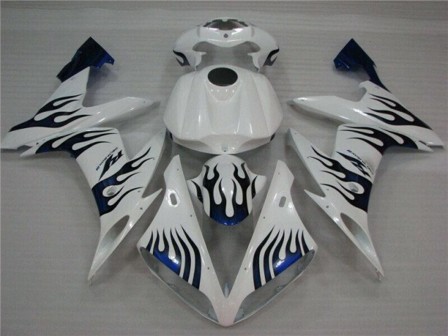 Yamaha R1 2004-2006 - Blanco Azul Llama