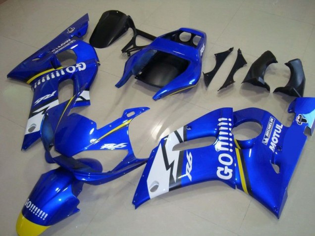 Yamaha R6 1998-2002 - Azul Go Motul