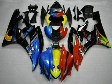 Yamaha R6 2006-2007 - Amarillo Azul Rojo