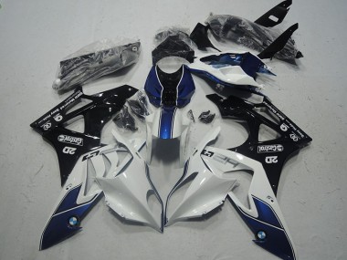 BMW S1000RR 2009-2014 - Blanco Azul