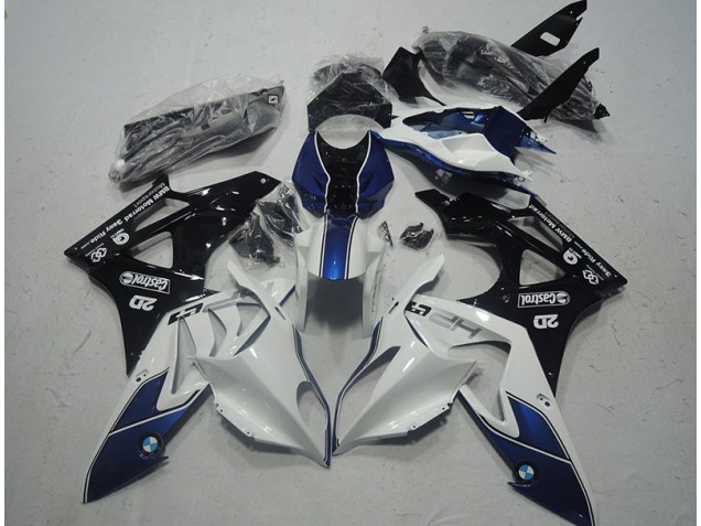 BMW S1000RR 2009-2014 - Blanco Azul