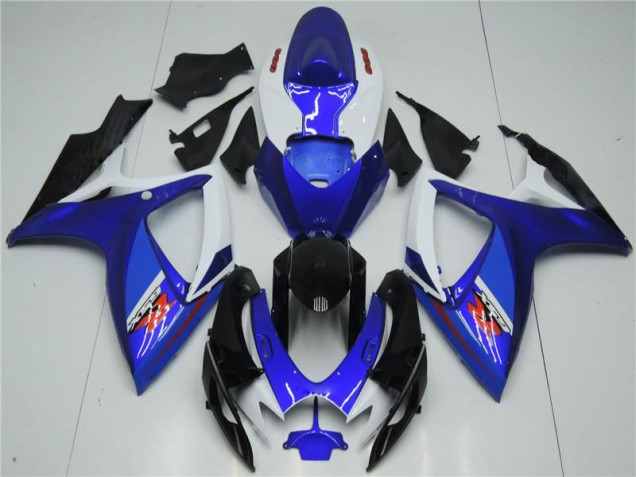 Suzuki GSXR 600 / 750 K6 2006-2007 - Blanco Azul