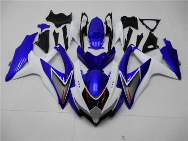 Suzuki GSXR 600 / 750 K8 2008-2010 - Blanco Azul