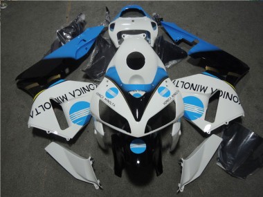 Honda CBR 600 RR 2005-2006 - Blanco Azul Konica Minolta