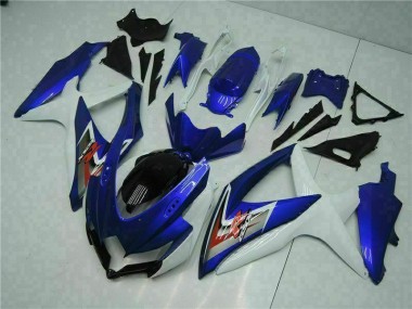 Suzuki GSXR 600 / 750 K8 2008-2010 - Azul Blanco