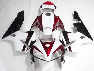 Honda CBR 600 RR 2005-2006 - Rojo Blanco Negro