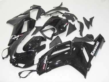 Kawasaki ZX6R 2007-2008 - Brillante Negro