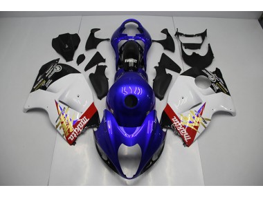 Suzuki GSXR 1300 Hayabusa 1996-2007 - Azul Blanco