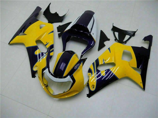 Suzuki GSXR 600 / 750 K1 K2 K3 2001-2003 - Amarillo